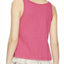 Lucky Brand Pink Cotton Fringe Lounge Tank