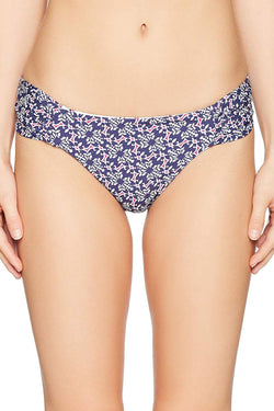 Lucky Brand Tile to Bloom Reversible Sash Hipster Bikini Bottom in Aqua thumbnail 3