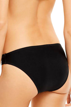 Lucky Brand Zen Garden Bikini Bottom in Black thumbnail 4
