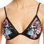 Lucky Brand Zen Garden Triangle Bikini Top in Black