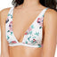 MINKPINK Pretty Petals High Apex Bikini Top in Multicolor