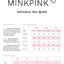 MINKPINK Pretty Petals High Apex Bikini Top in Multicolor
