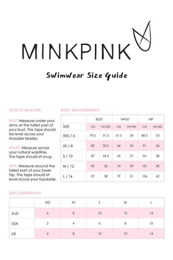 MINKPINK Pretty Petals High Apex Bikini Top in Multicolor thumbnail 4