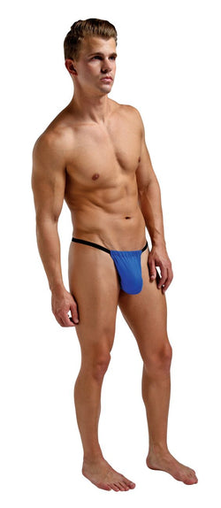 Magic Silk Men's Underwear 2706 Silk G-String Color Cobalt thumbnail 2