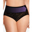 Maidenform Curvy Tame Your Tummy Lace Brief Dm0055 Black Lace