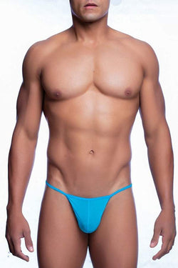 Male Basics Turquoise Tulle Thong thumbnail 1