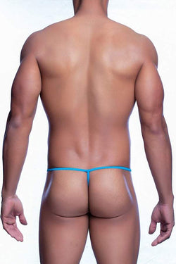 Male Basics Turquoise Tulle Thong thumbnail 3