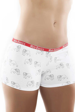 Male Basics White SoCal Bull Dog Boxer thumbnail 1