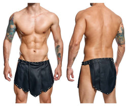 MaleBasics Men's Underwear DMBL10 DNGEON Roman Skirt Color Black thumbnail 1