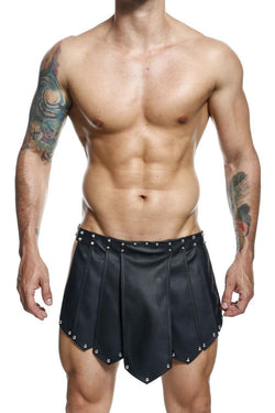 MaleBasics Men's Underwear DMBL10 DNGEON Roman Skirt Color Black thumbnail 2