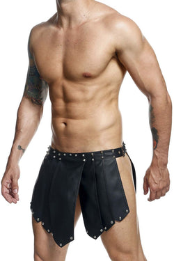 MaleBasics Men's Underwear DMBL10 DNGEON Roman Skirt Color Black thumbnail 4