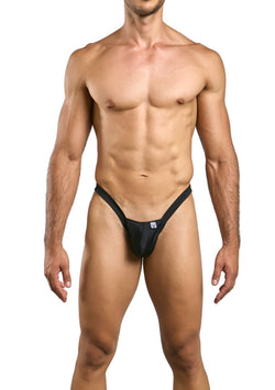 MaleBasics Men's Underwear MBL52 Y Buns Thongs Color Black thumbnail 2