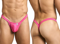 MaleBasics Men's Underwear MBL52 Y Buns Thongs Color Hot Pink thumbnail 1