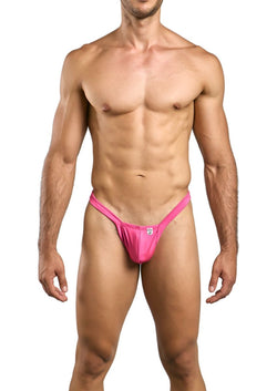 MaleBasics Men's Underwear MBL52 Y Buns Thongs Color Hot Pink thumbnail 2