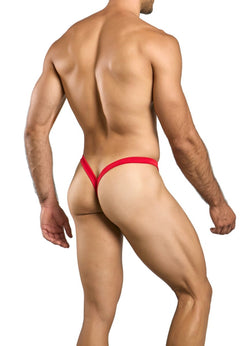 MaleBasics Men's Underwear MBL52 Y Buns Thongs Color Red thumbnail 3