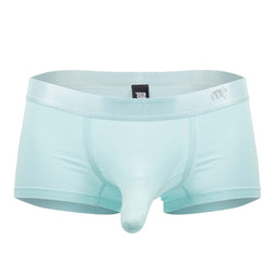 Male Power Men's Underwear 129-281 Easy Breezy Mini Short with Sleeve Color Aqua thumbnail 4
