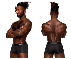 Male Power Men's Underwear 129-281 Easy Breezy Mini Short with Sleeve Color Black thumbnail 1