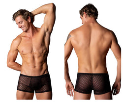 Male Power Men's Underwear 143-296 Widow Maker Mini Pouch Short Color Black thumbnail 1
