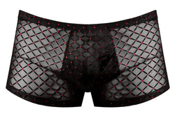 Male Power Men's Underwear 143-296 Widow Maker Mini Pouch Short Color Black thumbnail 4