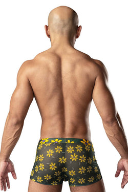 Male Power Men's Underwear 145-285 Petal Power Pouch Short Color Daisy Print thumbnail 3