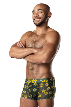 Male Power Men's Underwear 145-285 Petal Power Pouch Short Color Daisy Print thumbnail 4