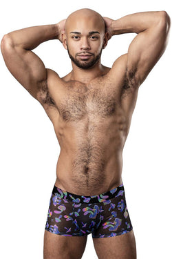 Male Power Men's Underwear 145-294 Hazy Dayz Pouch Short Color Mushrooms thumbnail 2