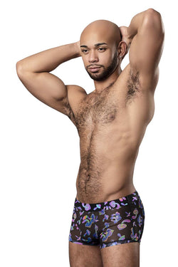 Male Power Men's Underwear 145-294 Hazy Dayz Pouch Short Color Mushrooms thumbnail 4