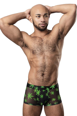 Male Power Men's Underwear 145-294 Hazy Dayz Pouch Short Color Pot Leaf thumbnail 2