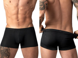 Male Power Men's Underwear 150-308 Eco Cozy Pouch Short Trunks Color Black thumbnail 1