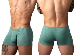 Male Power Men's Underwear 150-308 Eco Cozy Pouch Short Trunks Color Green thumbnail 1