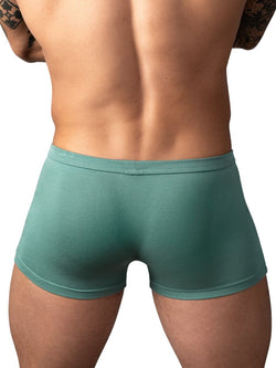 Male Power Men's Underwear 150-308 Eco Cozy Pouch Short Trunks Color Green thumbnail 3