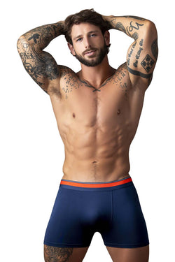 Male Power Men's Underwear 160-299 Soo Cumfy Boxer Brief Color Navy thumbnail 2