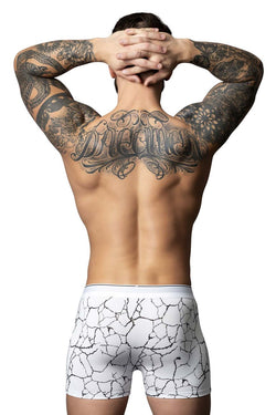 Male Power Men's Underwear 160-299 Soo Cumfy Boxer Brief Color White-Black thumbnail 3