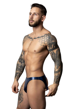 Male Power Men's Underwear 300-301 Liquid Onyx 2.0 Moonshine Color Blue thumbnail 2