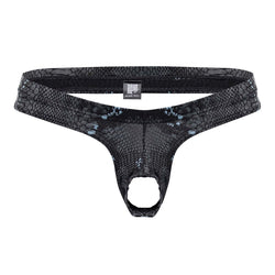 Male Power Men's Underwear 334-282 S-naked Power Sock Color Black-Blue thumbnail 4