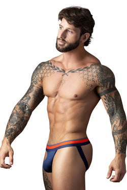 Male Power Men's Underwear 349-299 Soo Cumfy Jockstrap Color Navy thumbnail 2