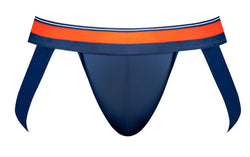 Male Power Men's Underwear 349-299 Soo Cumfy Jockstrap Color Navy thumbnail 4