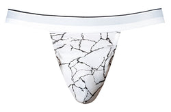 Male Power Men's Underwear 349-299 Soo Cumfy Jock Color White-Black thumbnail 4