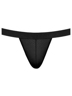 Male Power Men's Underwear 352-307 Mesh 2 Strappy Ring Jockstrap Color Black thumbnail 4