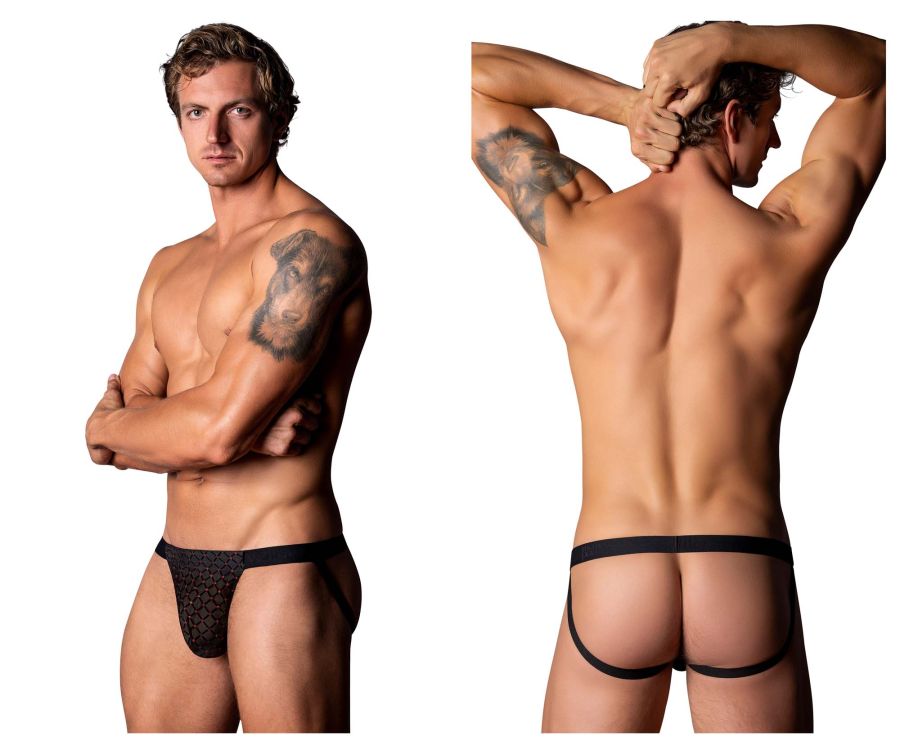Male Power Men's Underwear 353-296 Widow Maker Classic Jock Color Black