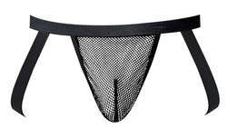 Male Power Men's Underwear 388-11C Fishnet 2 Jockstrap Color Black thumbnail 4