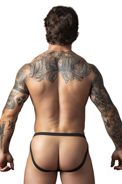 Male Power Men's Underwear 388-11C Fishnet 2 Jockstrap Color Black thumbnail 3