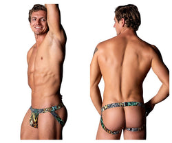 Male Power Men's Underwear 392-295 Go Wild Sport Jock Color Multi Animal thumbnail 1