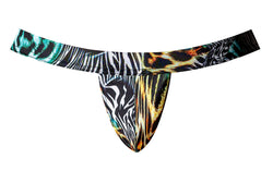 Male Power Men's Underwear 392-295 Go Wild Sport Jock Color Multi Animal thumbnail 4