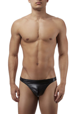 Male Power Men's Underwear 440003 Liquid Onyx Classic Thong Color Black thumbnail 2