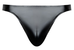 Male Power Men's Underwear 442-301 Liquid Onyx 2.0 Bong Thong Color Black thumbnail 4