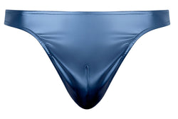 Male Power Men's Underwear 442-301 Liquid Onyx 2.0 Bong Thong Color Blue thumbnail 4