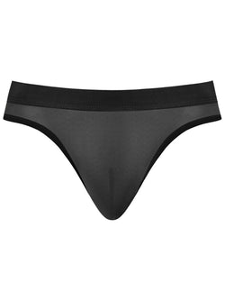Male Power Men's Underwear 442-307 Mesh 2 Bong Thong Color Black thumbnail 4