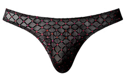 Male Power Men's Underwear 443-296 Widow Maker Classic Thong Color Black thumbnail 4