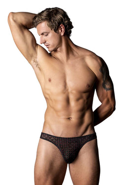 Male Power Men's Underwear 443-296 Widow Maker Classic Thong Color Black thumbnail 2